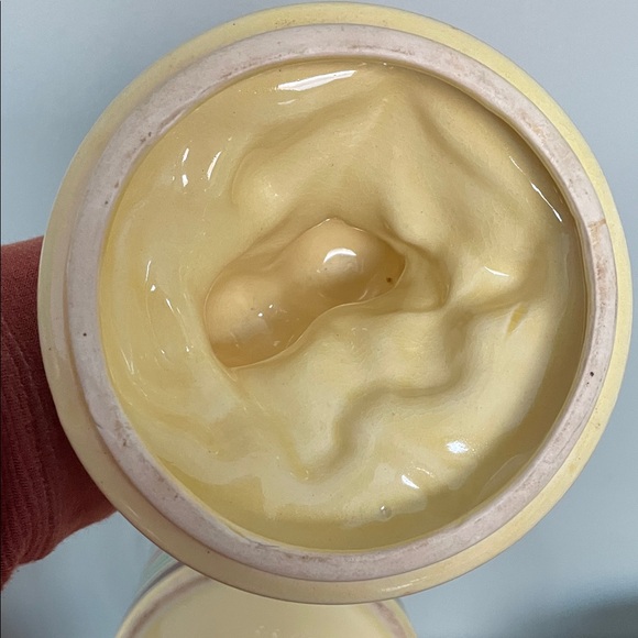 Robinson Ransbottom Pottery Striped Ceramic Cookie Jar with Tiger Cub Lid - Picture 7 of 8